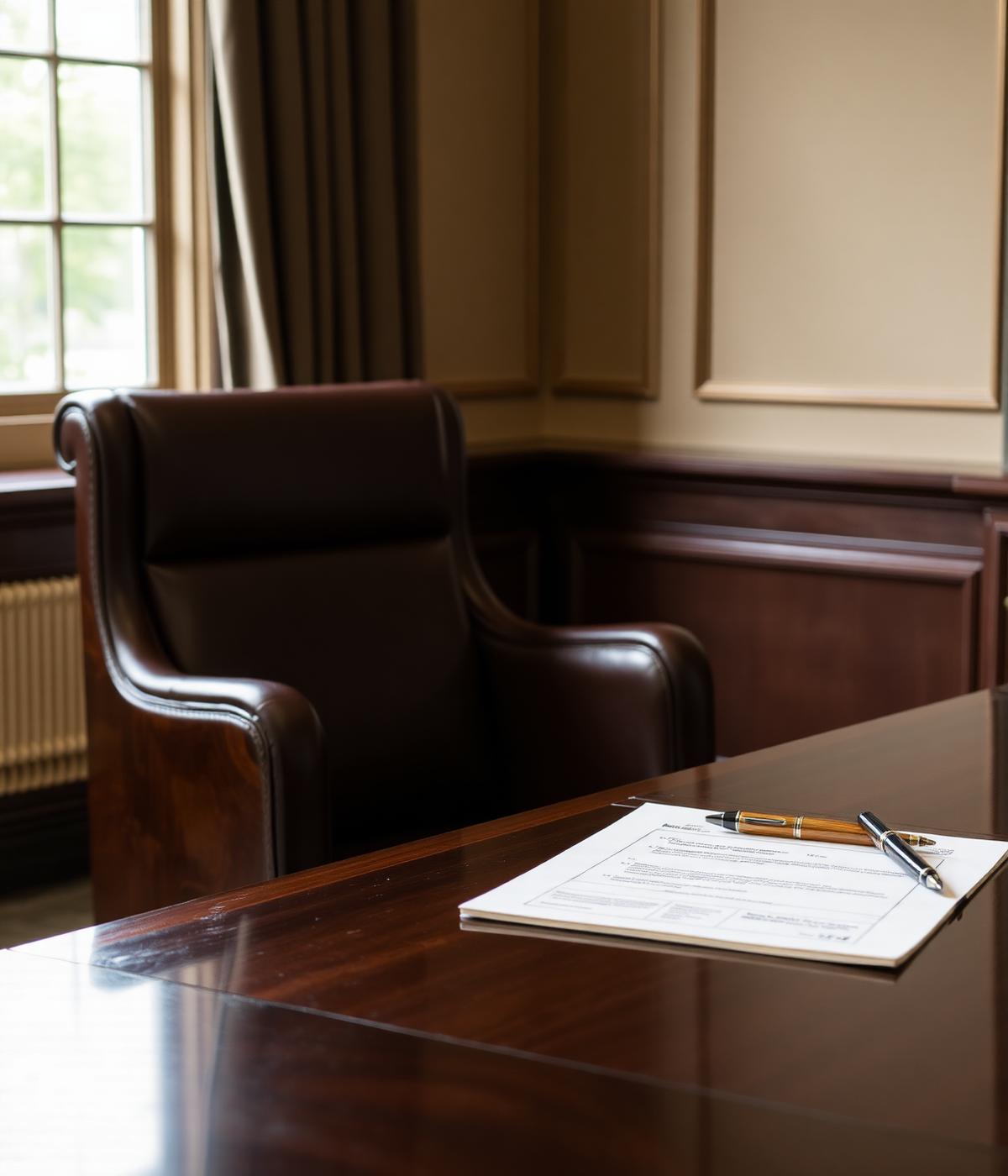 Boardroom met investeringsdocumenten